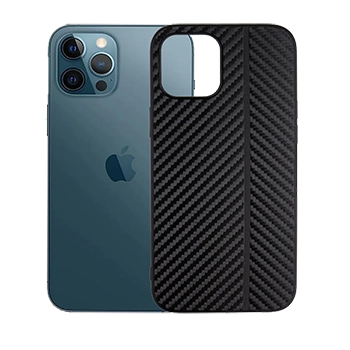 کاور فیبر کربن مدل Leather Case مناسب برای گوشی iPhone 12 Pro Max
